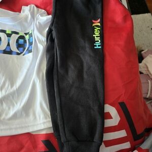 Hurley Kids Black Jogger Pants